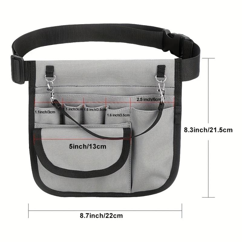 WESSLECO Nurse Fanny Bag Scissors Care Kit Waist Bag