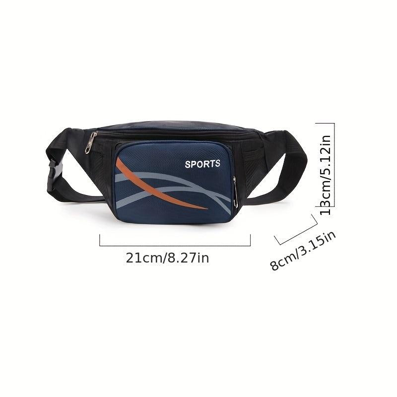 Men's Sports Fanny Pack Large Capacity Waist Bag