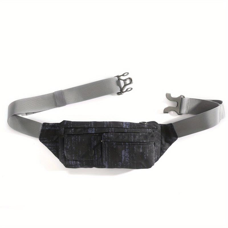Men's Waterproof Waist Bag Crossbody Bag For Running Phone Holder