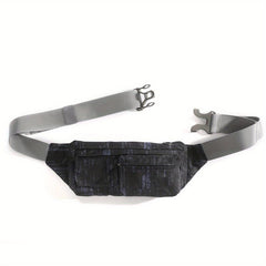 Men's Waterproof Waist Bag Crossbody Bag For Running Phone Holder