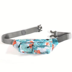Men's Waterproof Waist Bag Crossbody Bag For Running Phone Holder