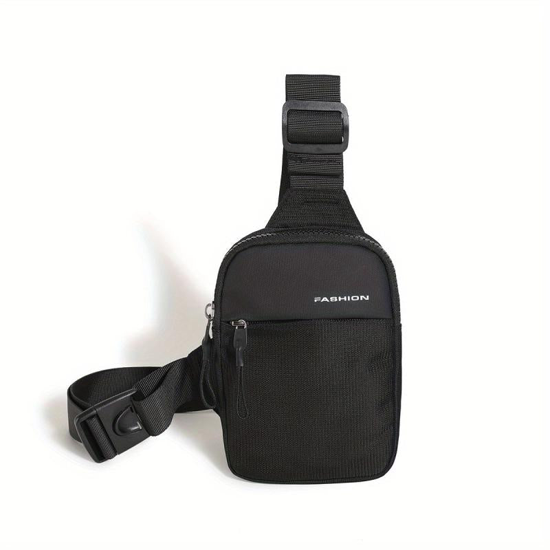 Men's Mini Square Bag Casual Shoulder Bag For Travel & Outdoor Activities