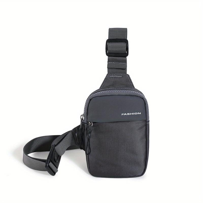 Men's Mini Square Bag Casual Shoulder Bag For Travel & Outdoor Activities