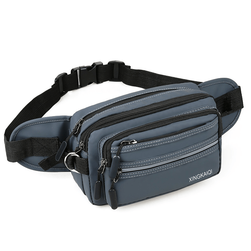 Zipper Waist Bag Fanny Pack For Men Phone Pouch Chest Bag