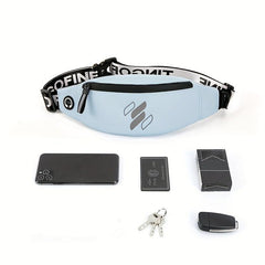Waterproof Fitness Running Waist Bag Large Capacity Shoulder Bag