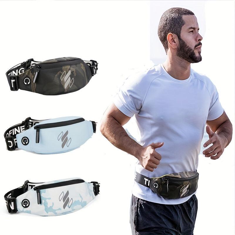 Waterproof Fitness Running Waist Bag Large Capacity Shoulder Bag