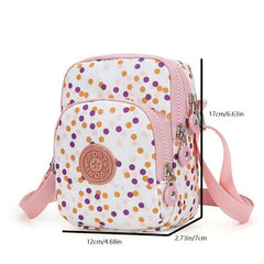 Women's Crossbody Bag Plant Print Messenger Bag