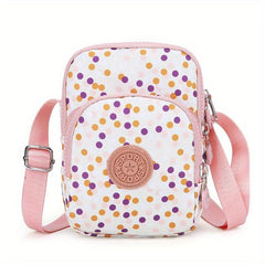 Women's Crossbody Bag Plant Print Messenger Bag