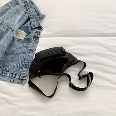 Casual Chest Bag Multifunctional Sports Satchel Nylon Waist Bag