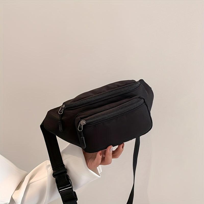 Casual Chest Bag Multifunctional Sports Satchel Nylon Waist Bag