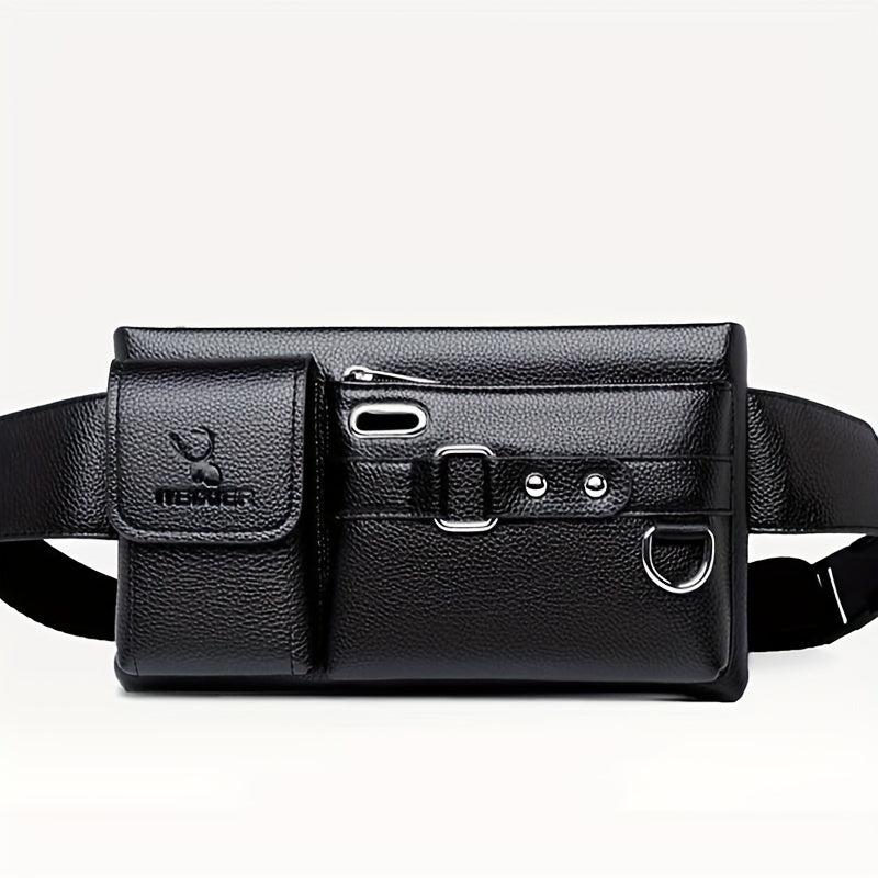 Large Capacity Men's Shoulder Bag Waterproof Business Casual Messenger Bag