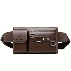 Large Capacity Men's Shoulder Bag Waterproof Business Casual Messenger Bag