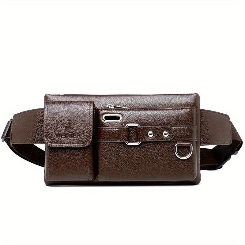Large Capacity Men's Shoulder Bag Waterproof Business Casual Messenger Bag
