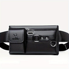 Large Capacity Men's Shoulder Bag Waterproof Business Casual Messenger Bag