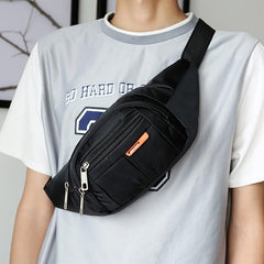 Large Capacity Outdoor Satchel Men's Waist Bag Chest Bag