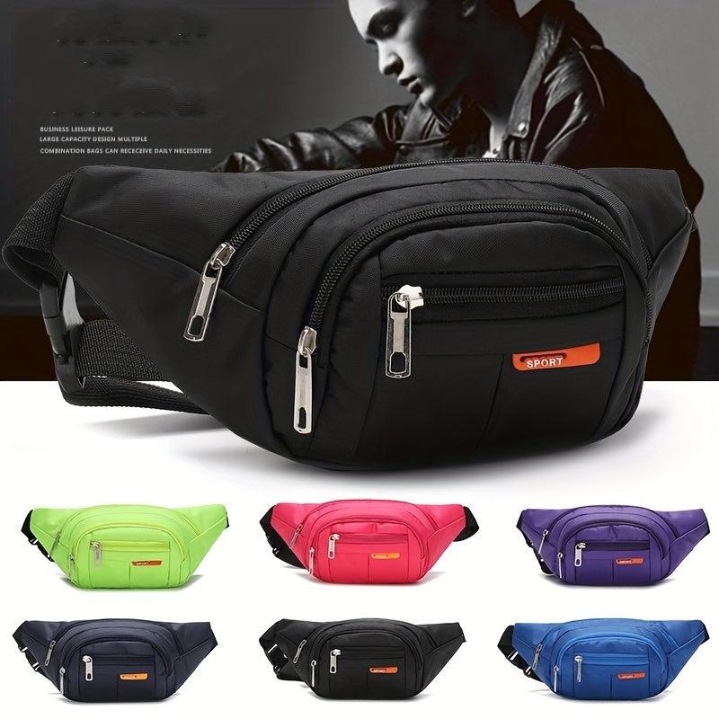 Large Capacity Outdoor Satchel Men's Waist Bag Chest Bag