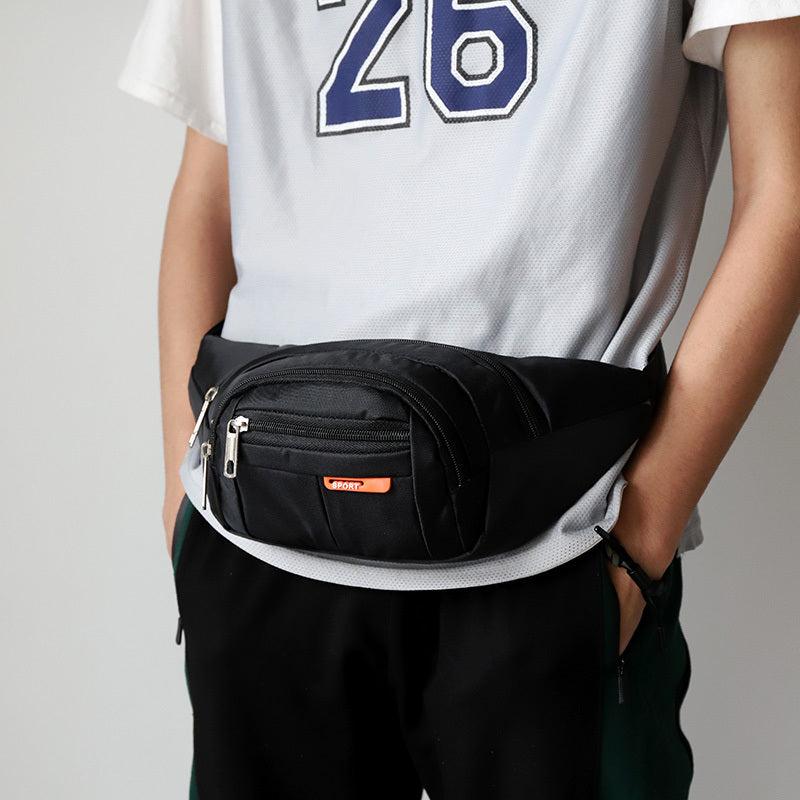 Large Capacity Outdoor Satchel Men's Waist Bag Chest Bag