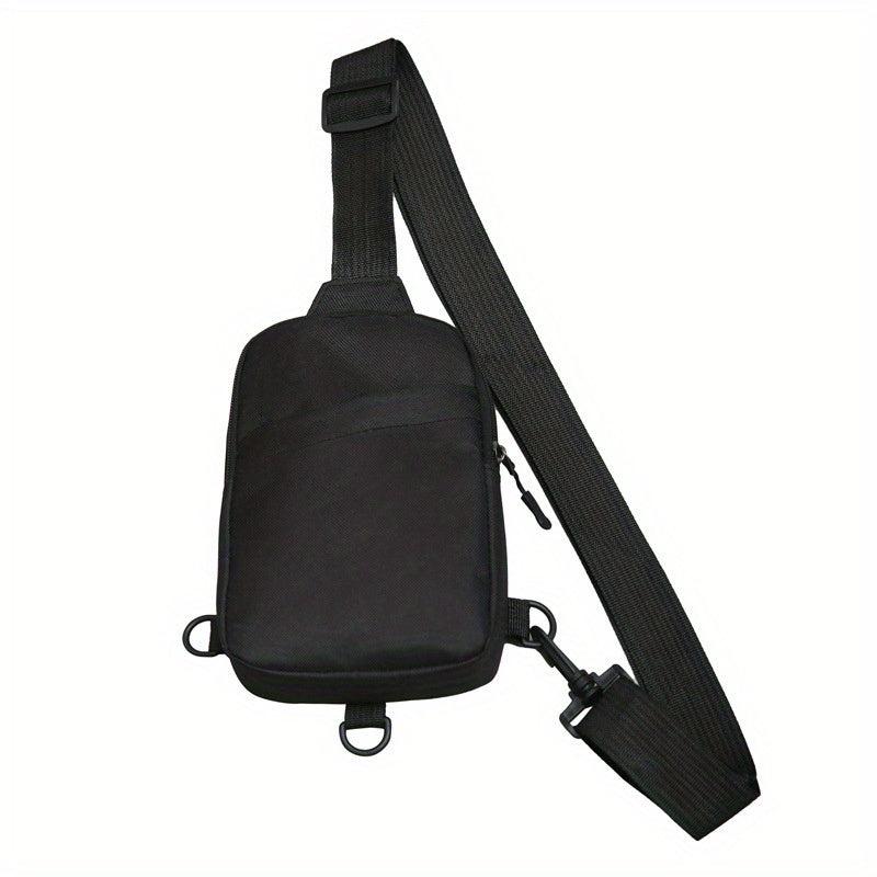 Casual Fitness Sports Waist Bag Chest Bag Minimalist Zipper