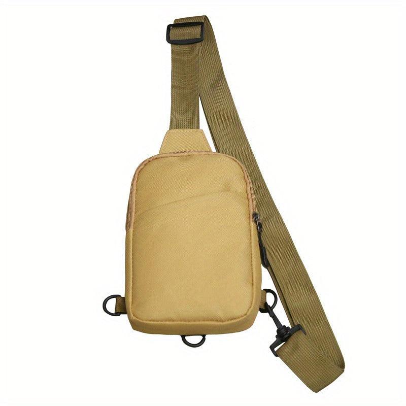 Casual Fitness Sports Waist Bag Chest Bag Minimalist Zipper