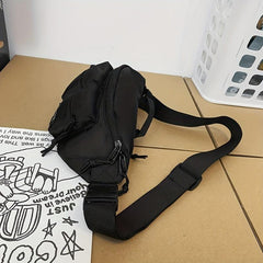 Male Chest Bag All-match Casual Student Sports Boys Waist Bag