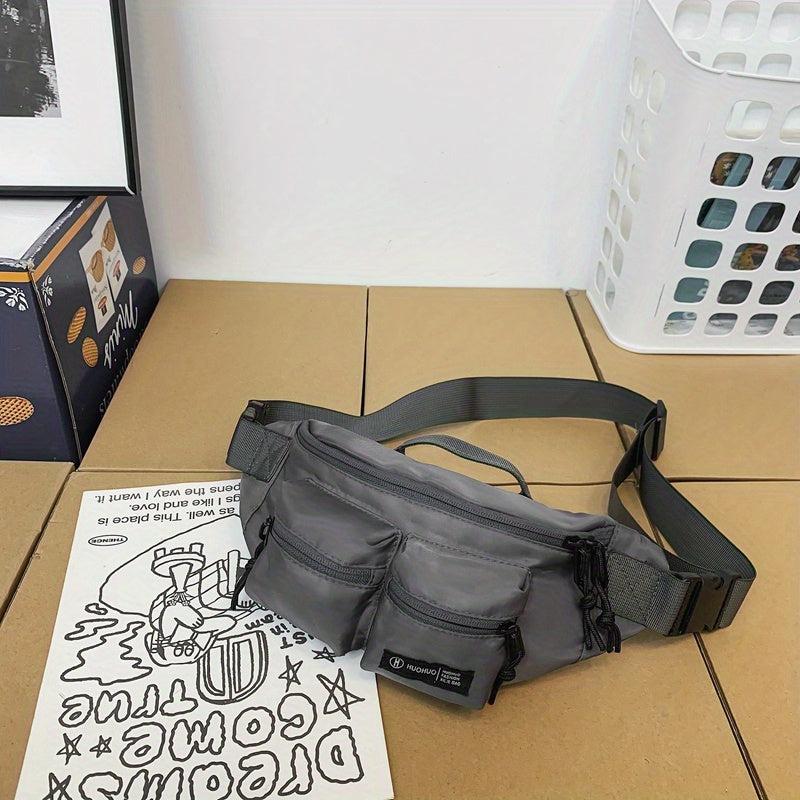 Male Chest Bag All-match Casual Student Sports Boys Waist Bag