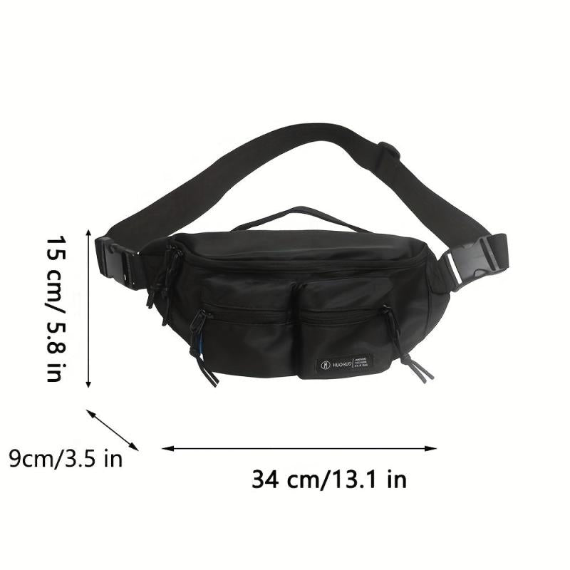 Male Chest Bag All-match Casual Student Sports Boys Waist Bag