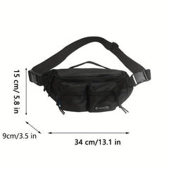 Male Chest Bag All-match Casual Student Sports Boys Waist Bag