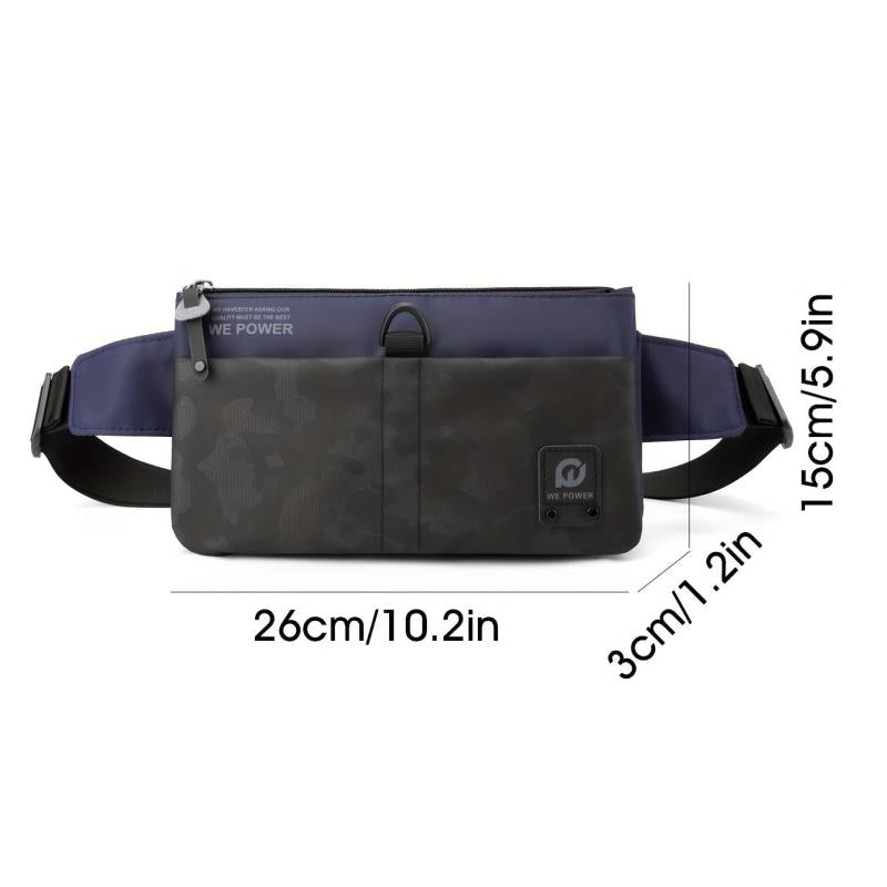 Men's Lightweight Waterproof Crossbody Bag Casual Sports Hiking Chest Bag