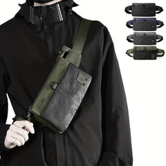 Men's Lightweight Waterproof Crossbody Bag Casual Sports Hiking Chest Bag