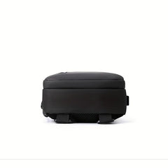 Casual Messenger Bag Men's Large Capacity USB Charging Chest Bag