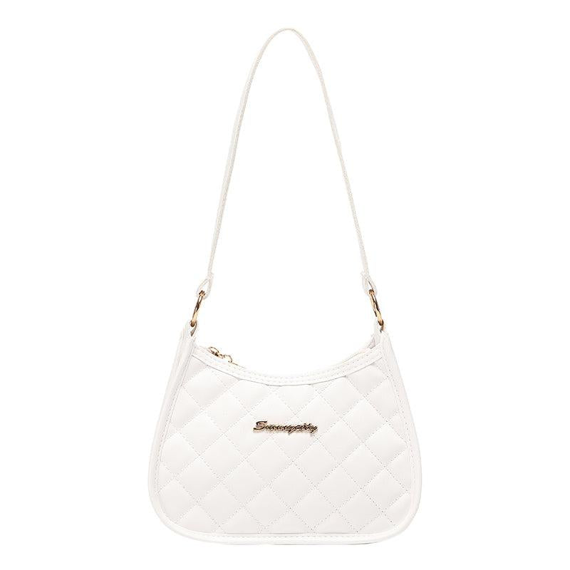 Argyle Quilted Underarm Bag Women's Hobo Bag