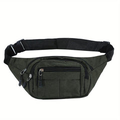 Large Capacity Sports Waist Bag Casual Bag Shoulder Chest Bag