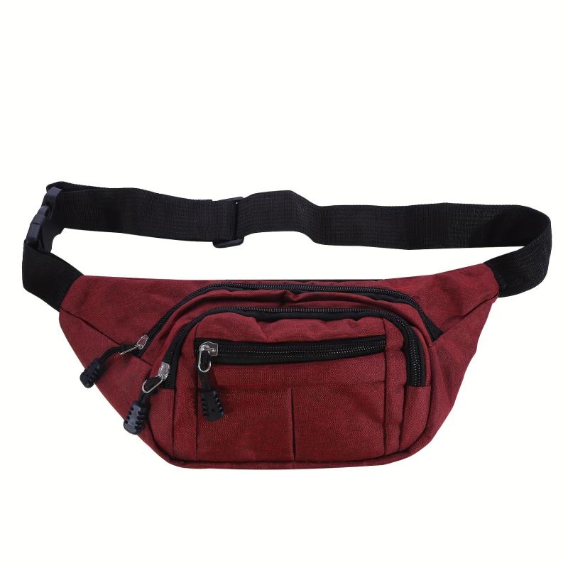 Large Capacity Sports Waist Bag Casual Bag Shoulder Chest Bag