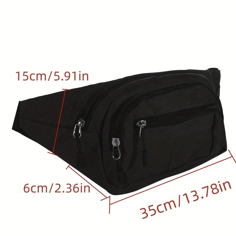 Large Capacity Sports Waist Bag Casual Bag Shoulder Chest Bag