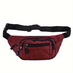 Large Capacity Sports Waist Bag Casual Bag Shoulder Chest Bag