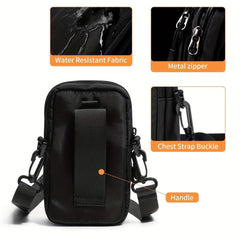 Men's Multifunctional Waist Bag Mobile Phone Shoulder Bag