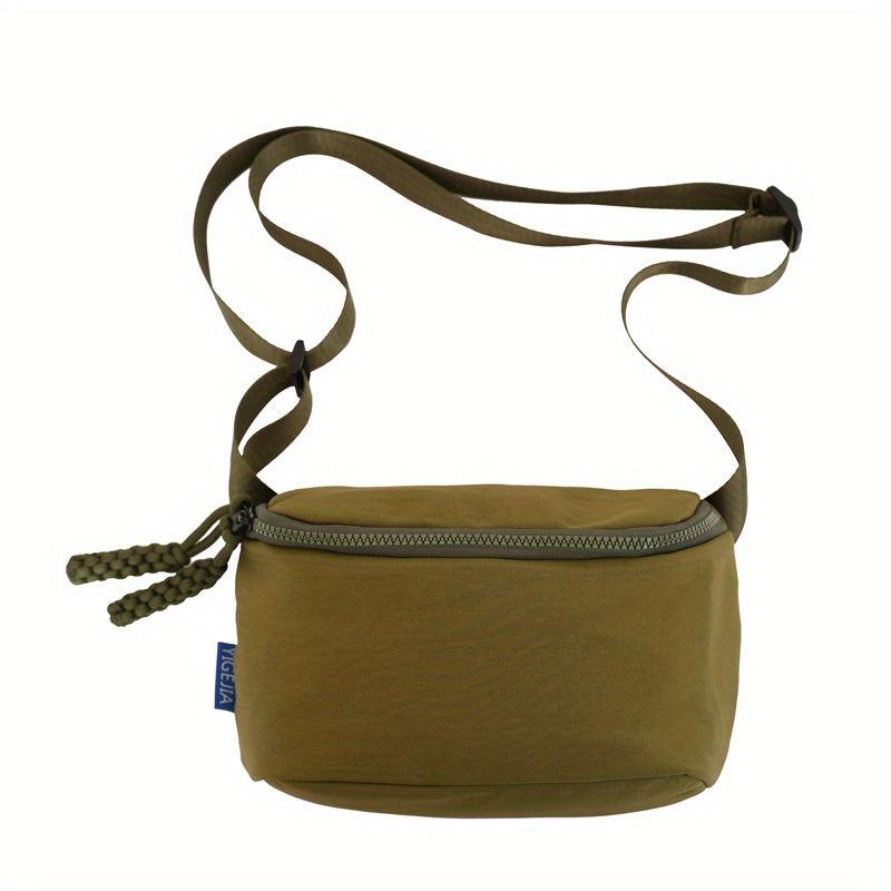 Nylon Crossbody Bag Lightweight Waterproof Sports Shoulder Bag