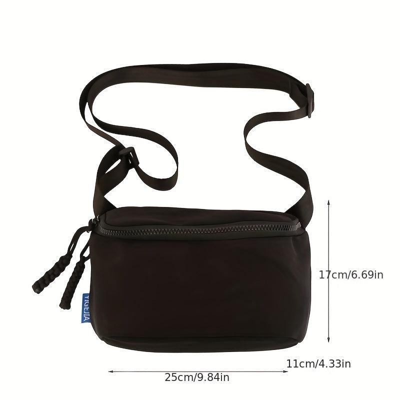 Nylon Crossbody Bag Lightweight Waterproof Sports Shoulder Bag