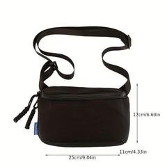 Nylon Crossbody Bag Lightweight Waterproof Sports Shoulder Bag