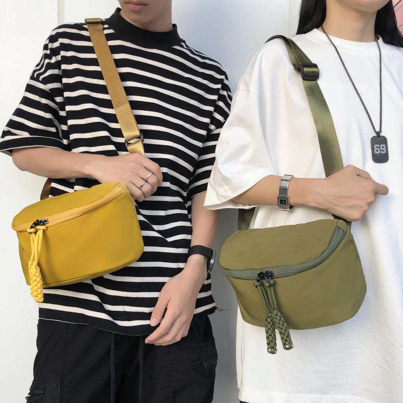 Nylon Crossbody Bag Lightweight Waterproof Sports Shoulder Bag
