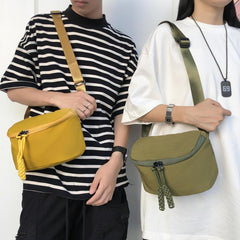 Nylon Crossbody Bag Lightweight Waterproof Sports Shoulder Bag