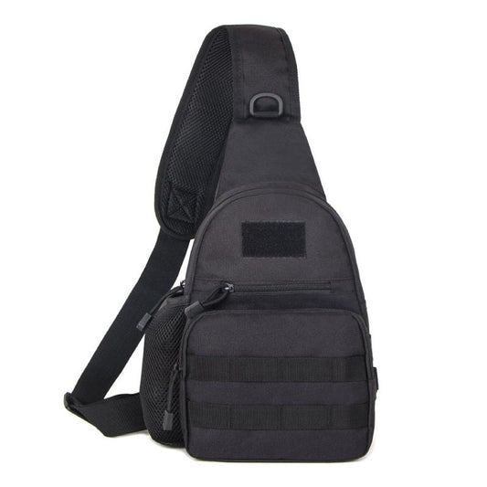 Tactical Shoulder Bag Multicam Camo Chest Bag Sling for Outdoor Travel Hiking