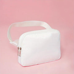 Mini Waist Bag with Adjustable Strap - Unisex Shoulder Bag for Traveling