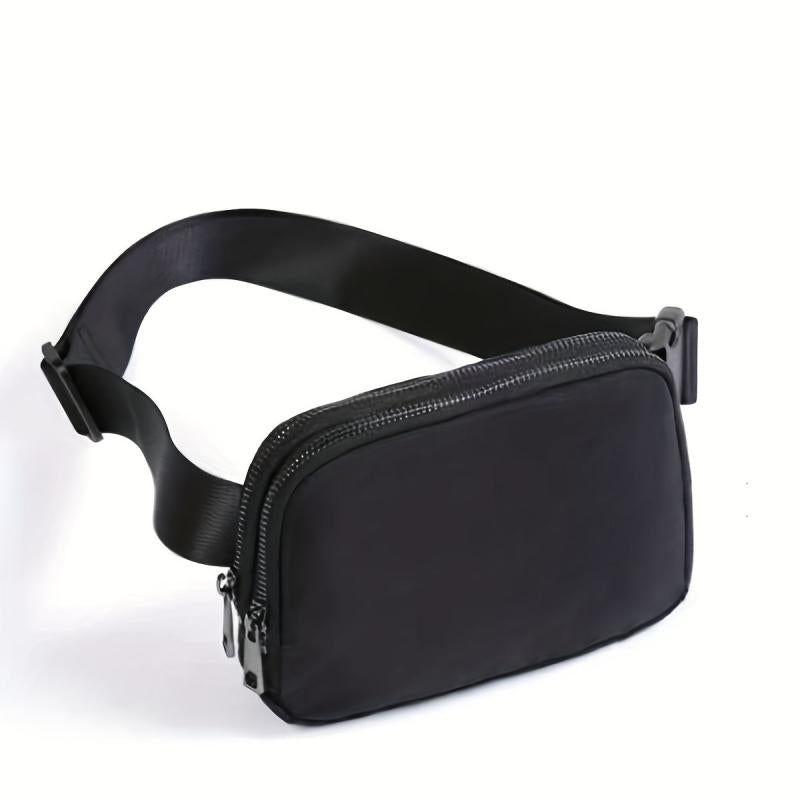 Mini Waist Bag with Adjustable Strap - Unisex Shoulder Bag for Traveling