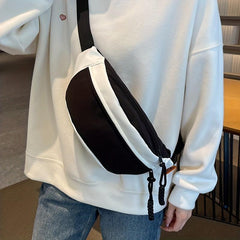 Casual Waterproof Chest Bag Nylon Shoulder Couple Chest Bag