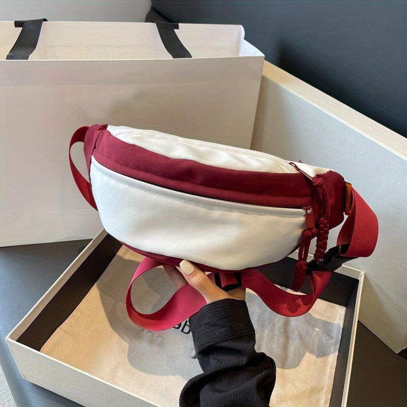 Casual Waterproof Chest Bag Nylon Shoulder Couple Chest Bag