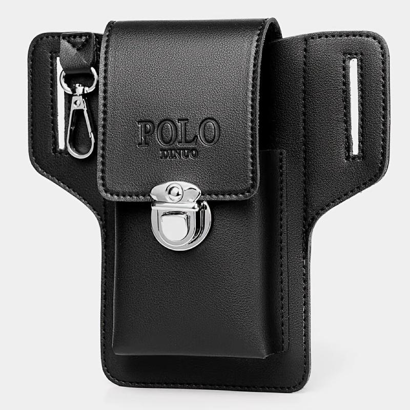 Leather Mobile Phone Cellphone Belt Bag