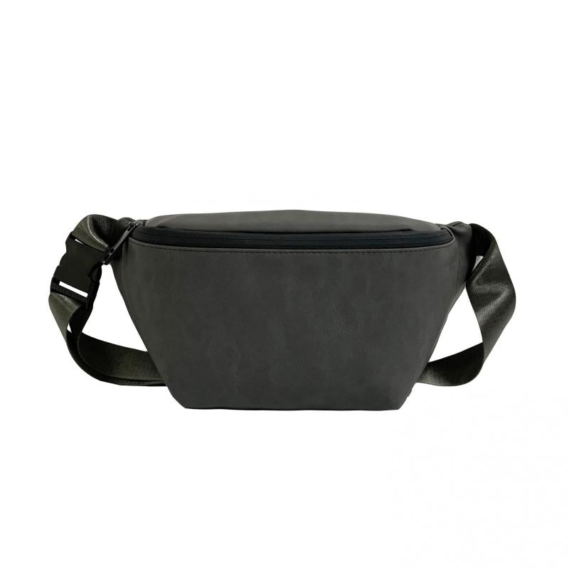 Men's Leather Crossbody Bag Vintage Fanny Pack