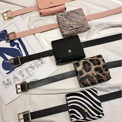 Women's Sports Waist Bag Casual Belt Bag Coin Purse