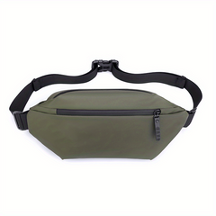 Men's Waterproof Nylon Chest Bag Crossbody Fanny Pack